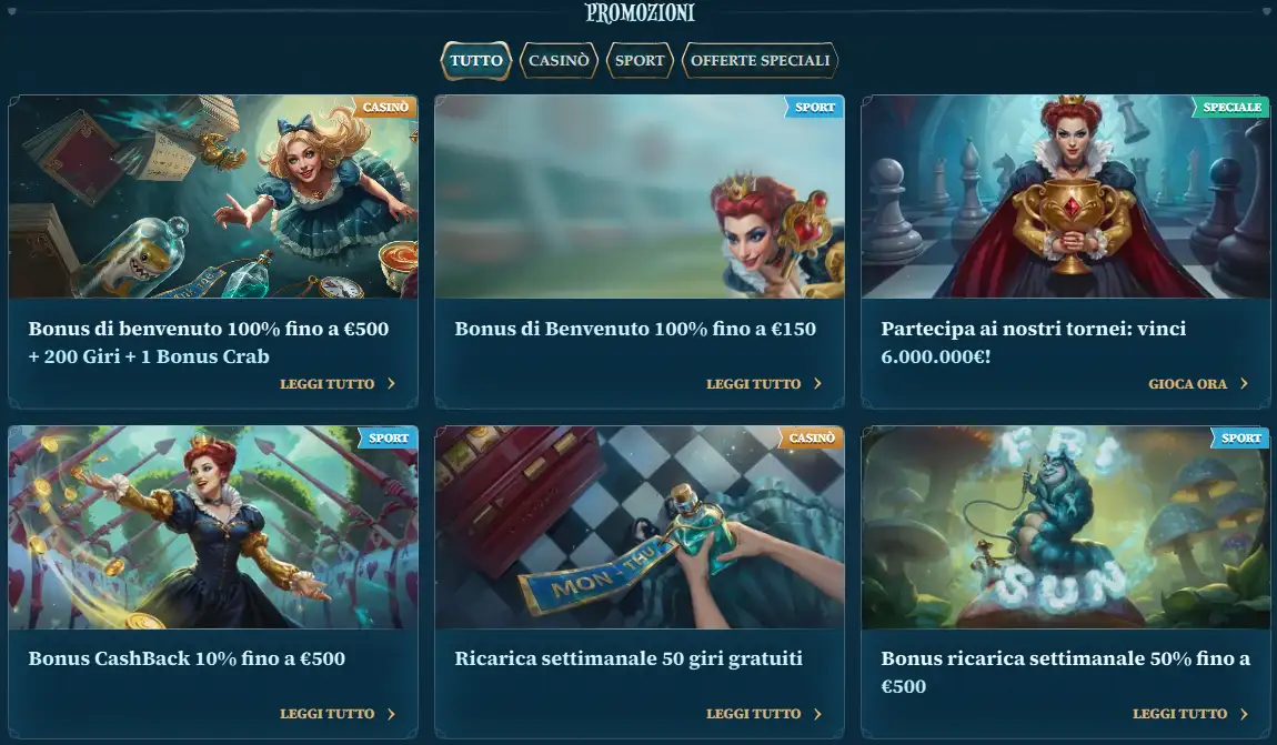 Bonus e Promozioni Betalice